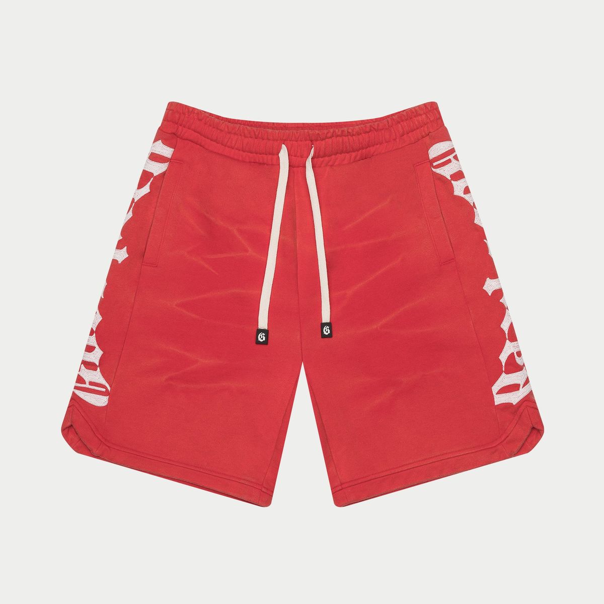 Godspeed CourtSide Shorts Red Tie-Dye