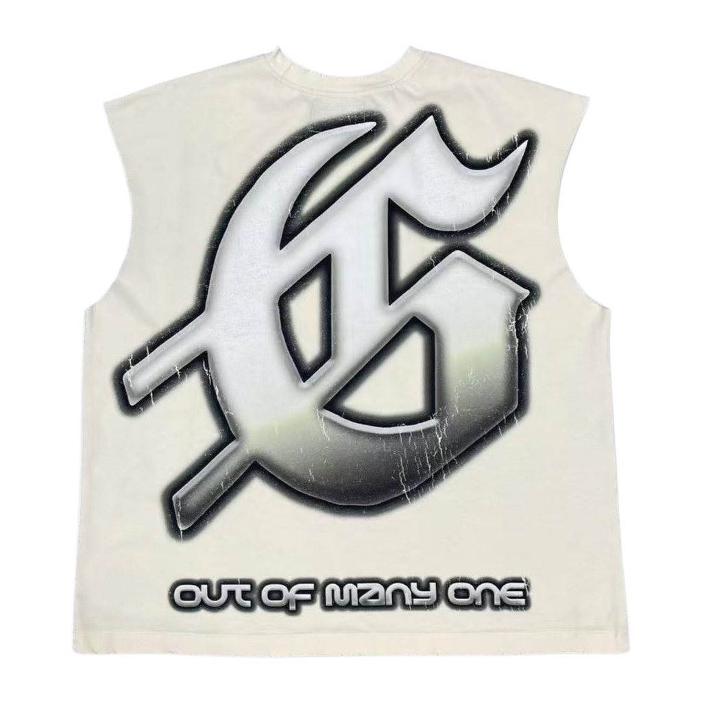 Godspeed Sunken Liberty 2 Sleeveless T-Shirt Bone