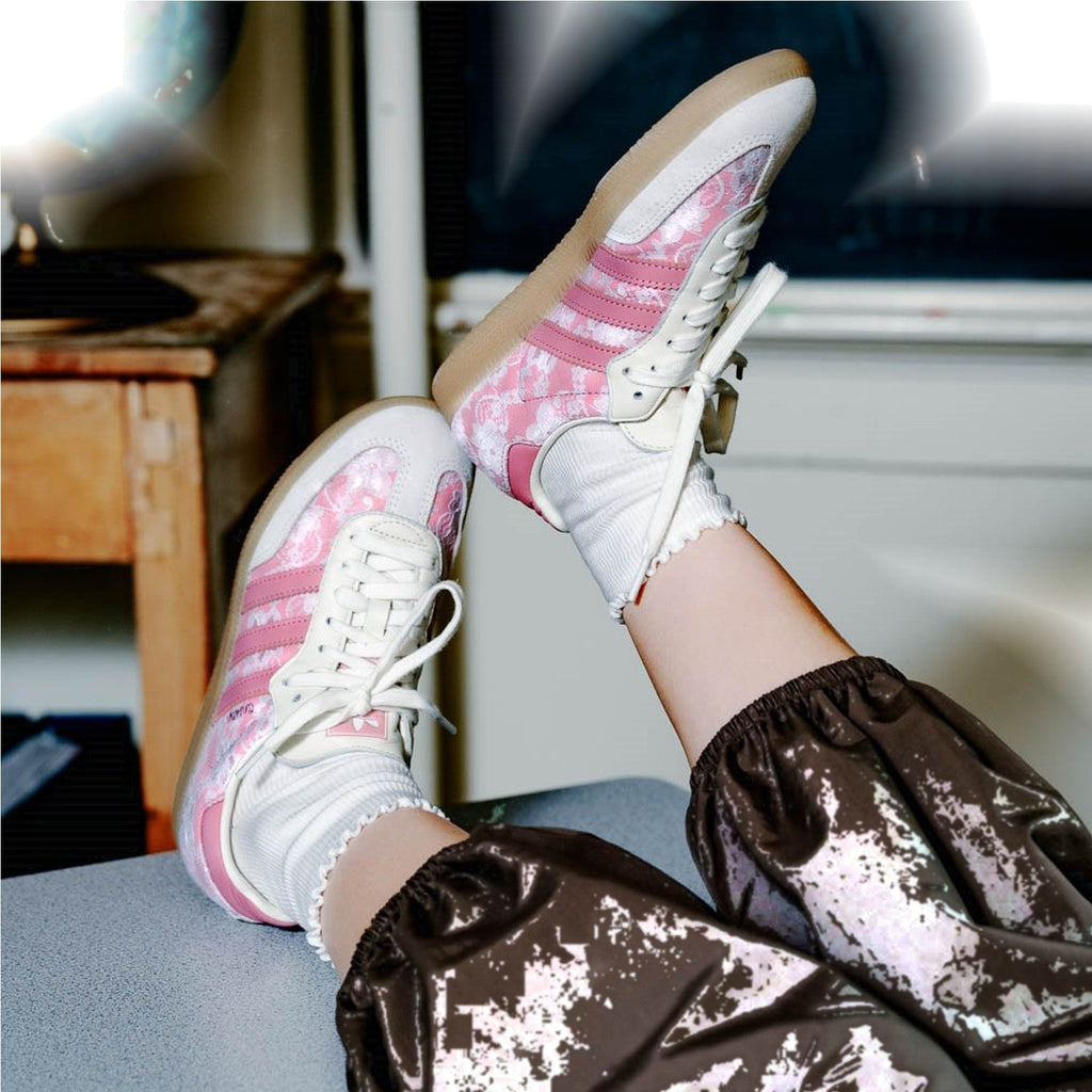 Adidas Samba OG Lace Off White Wonder Mauve (Women's)