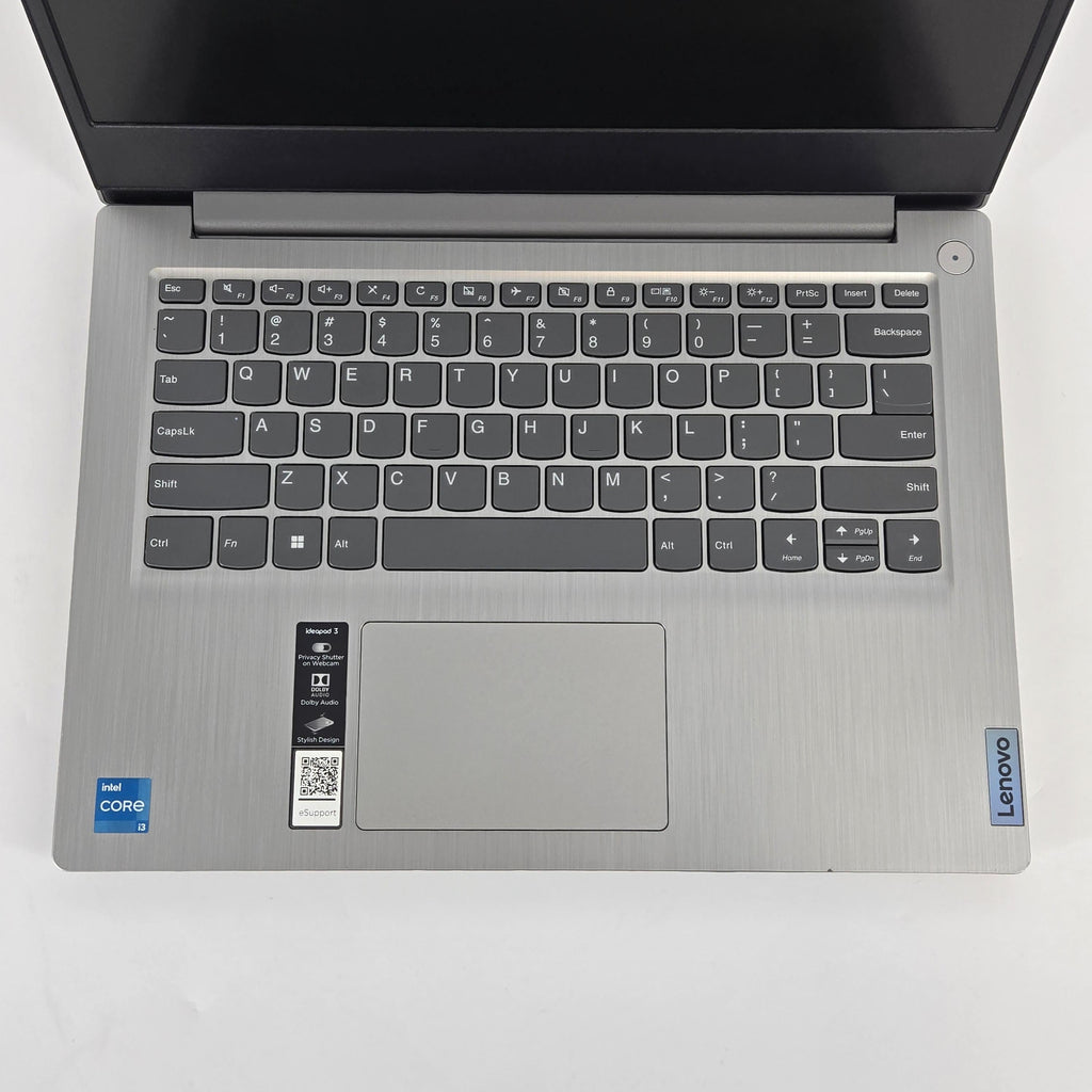 Lenovo IdeaPad 3i 14 Gray 3.0 GHz Intel Core i3 11th Gen. 4GB RAM 128GB Solid State Drive