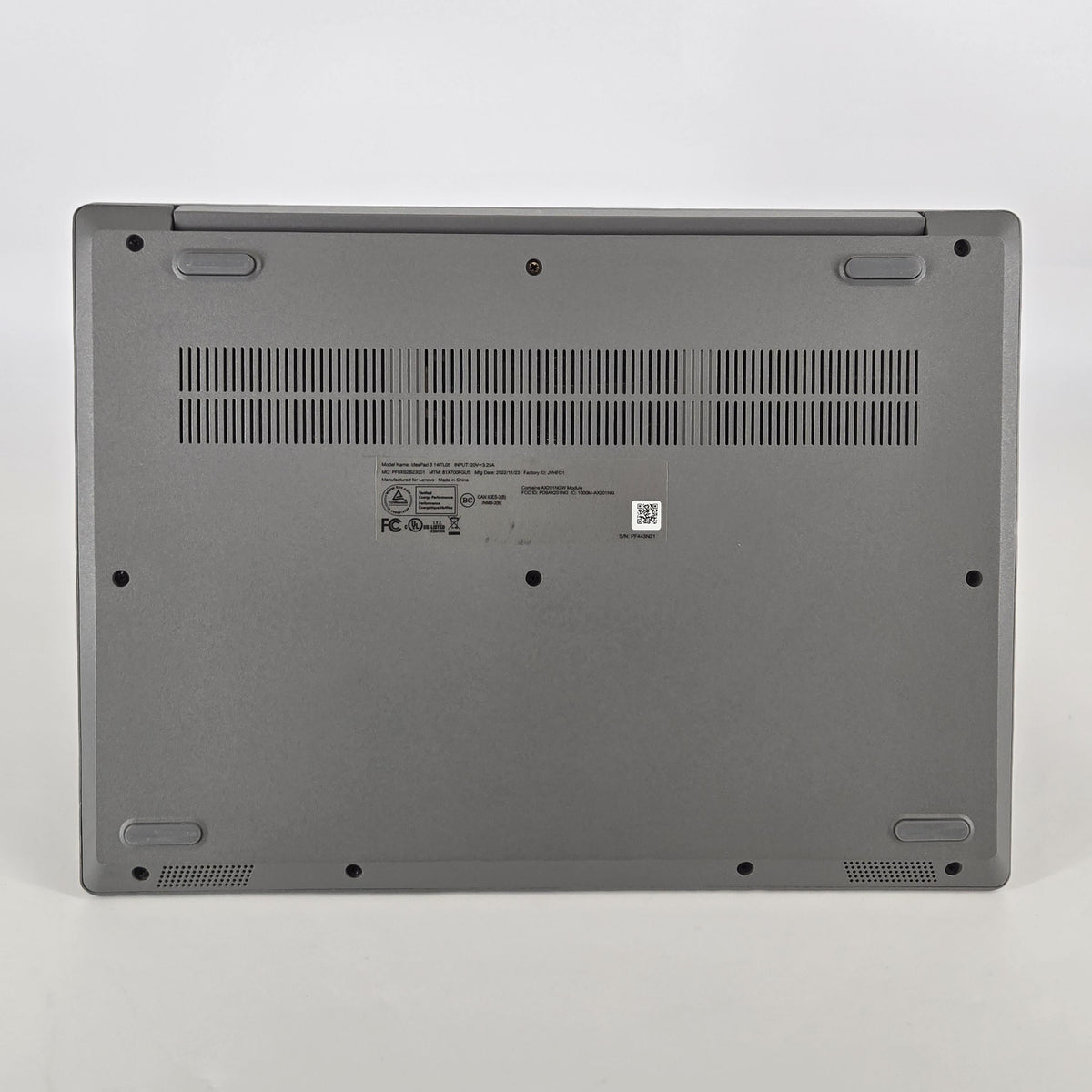 Lenovo IdeaPad 3i 14 Gray 3.0 GHz Intel Core i3 11th Gen. 4GB RAM 128GB Solid State Drive