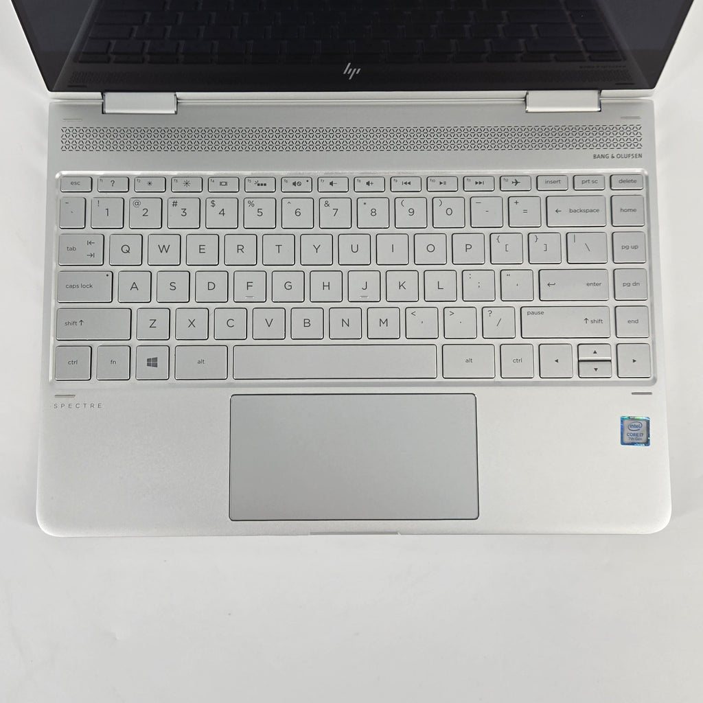 HP Spectre 13 x360 Silver 2.7 GHz Intel Core i7 7th Gen. 16GB RAM 512GB Solid State Drive
