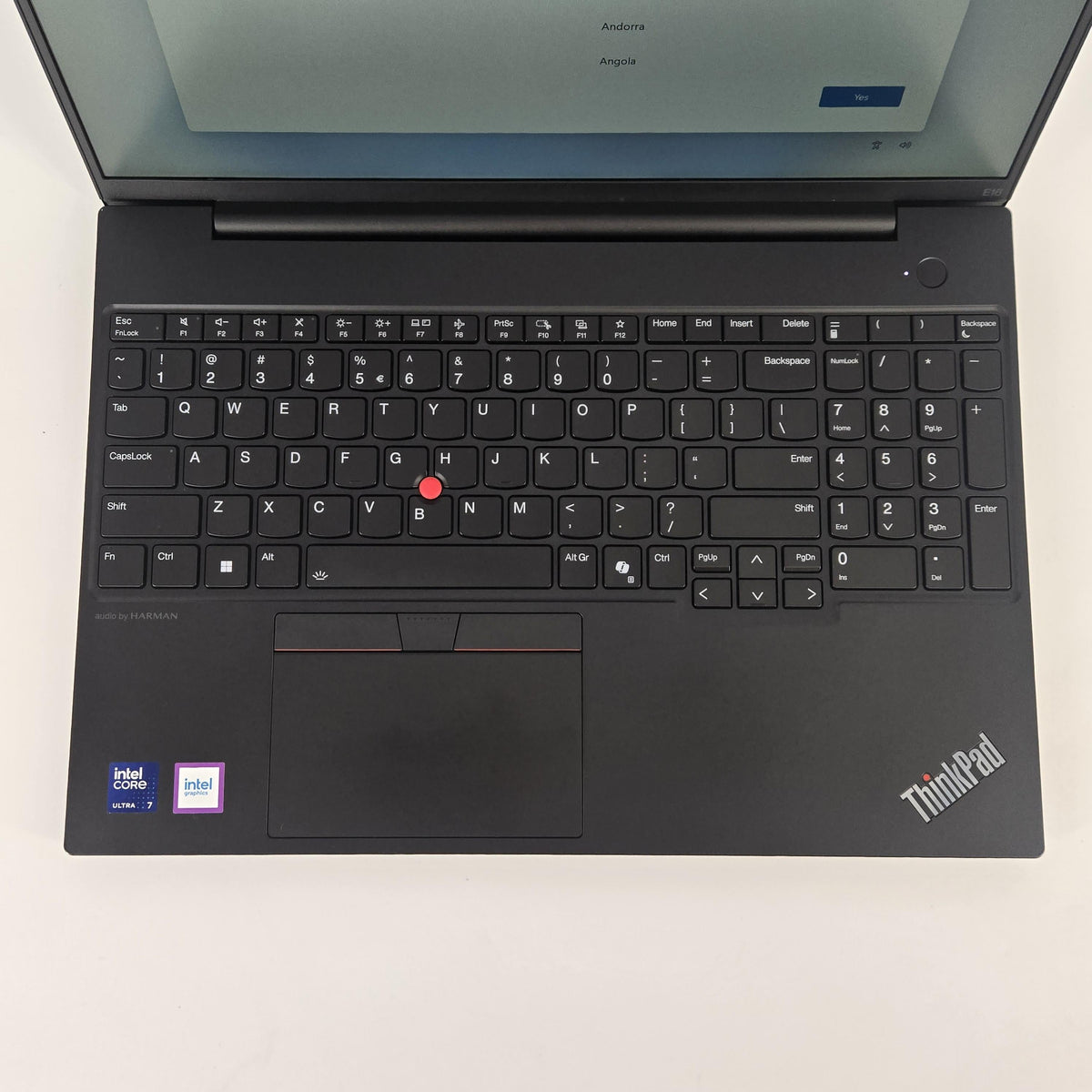 Lenovo ThinkPad E16 Gen 2 Black 1.4 GHz Intel Core Ultra 7 32GB RAM 1TB Solid State Drive