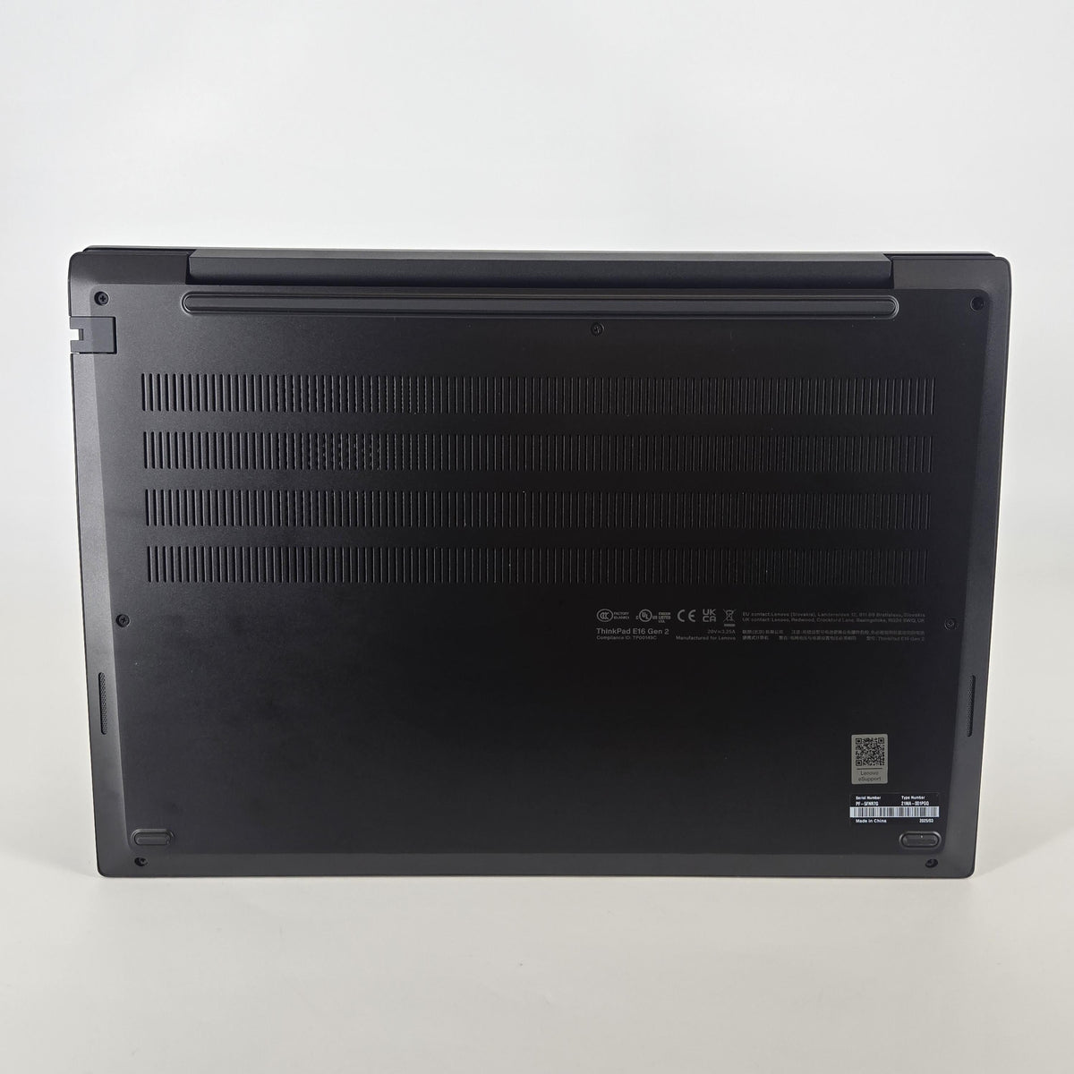 Lenovo ThinkPad E16 Gen 2 Black 1.4 GHz Intel Core Ultra 7 32GB RAM 1TB Solid State Drive