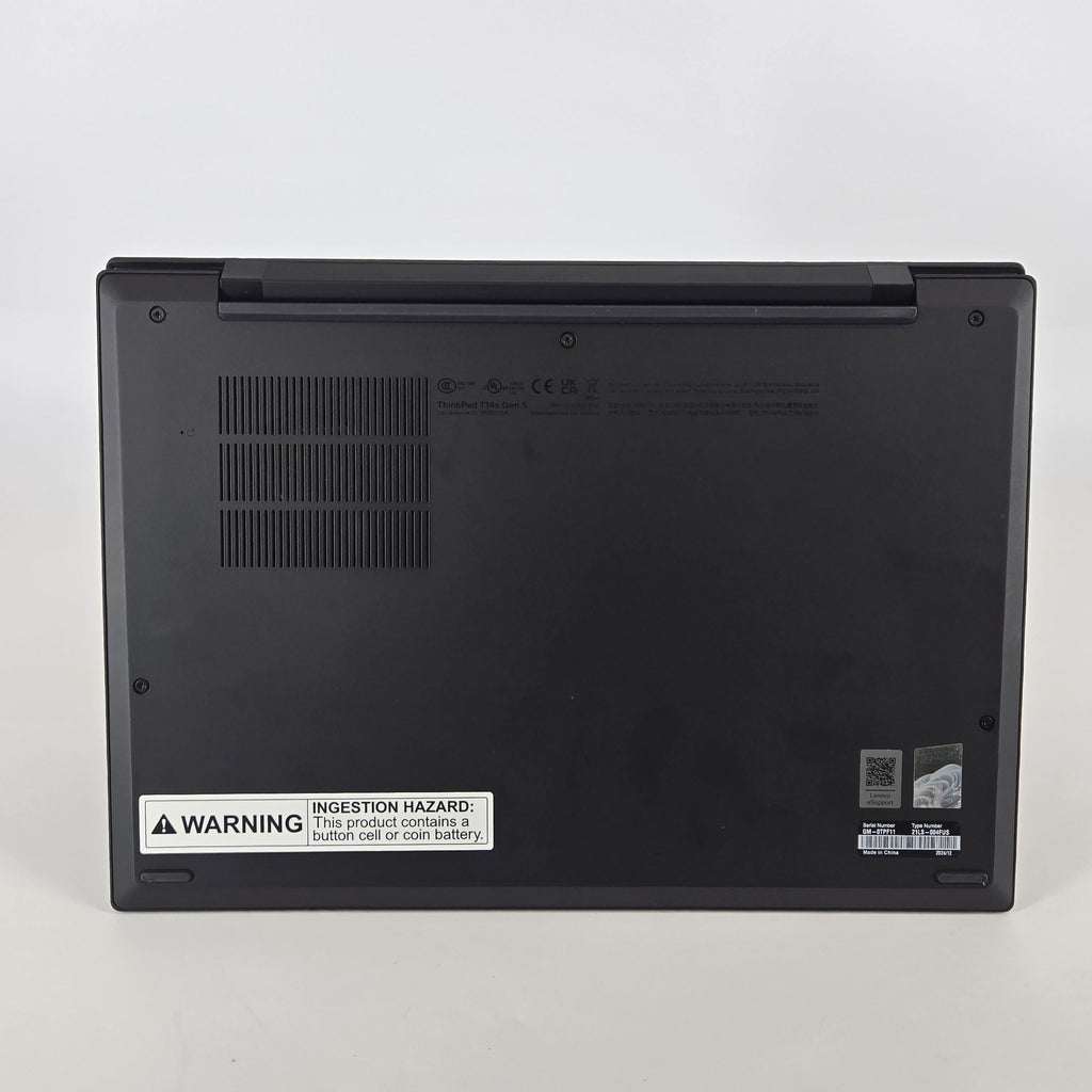 Lenovo ThinkPad T14s Gen 5 Black 1.7 GHz Intel Core Ultra 7 32GB RAM 1TB Solid State Drive
