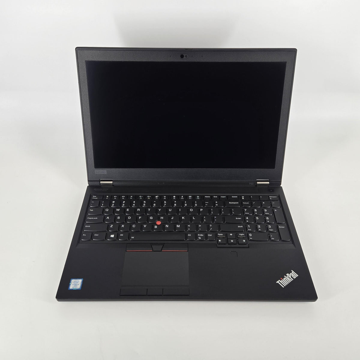 Lenovo ThinkPad P53 15.6 Black 2.6 GHz Intel Core i7 9th Gen. 32GB RAM 1TB Solid State Drive NVIDIA Quadro T1000 4 GB