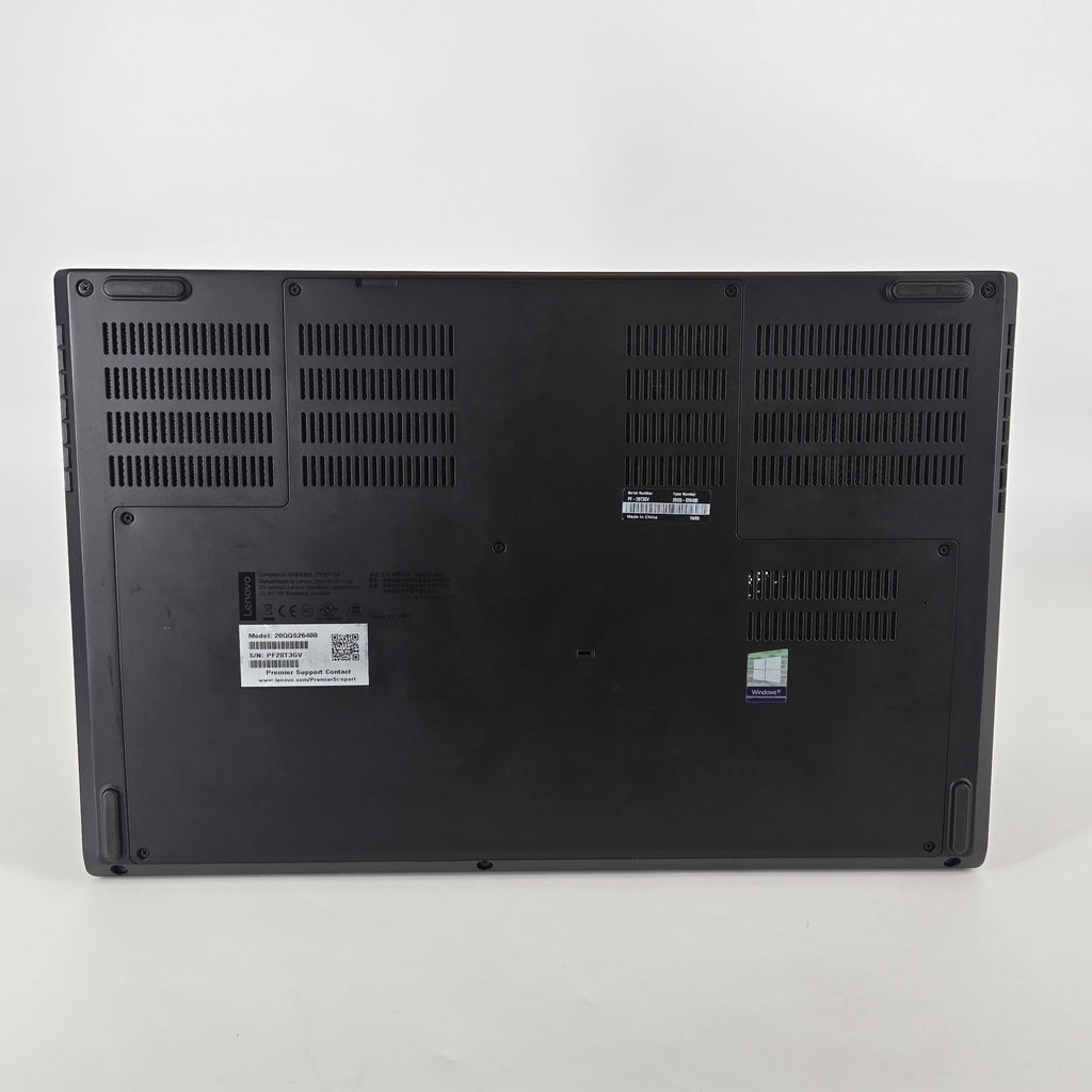 Lenovo ThinkPad P53 15.6 Black 2.6 GHz Intel Core i7 9th Gen. 32GB RAM 1TB Solid State Drive NVIDIA Quadro T1000 4 GB