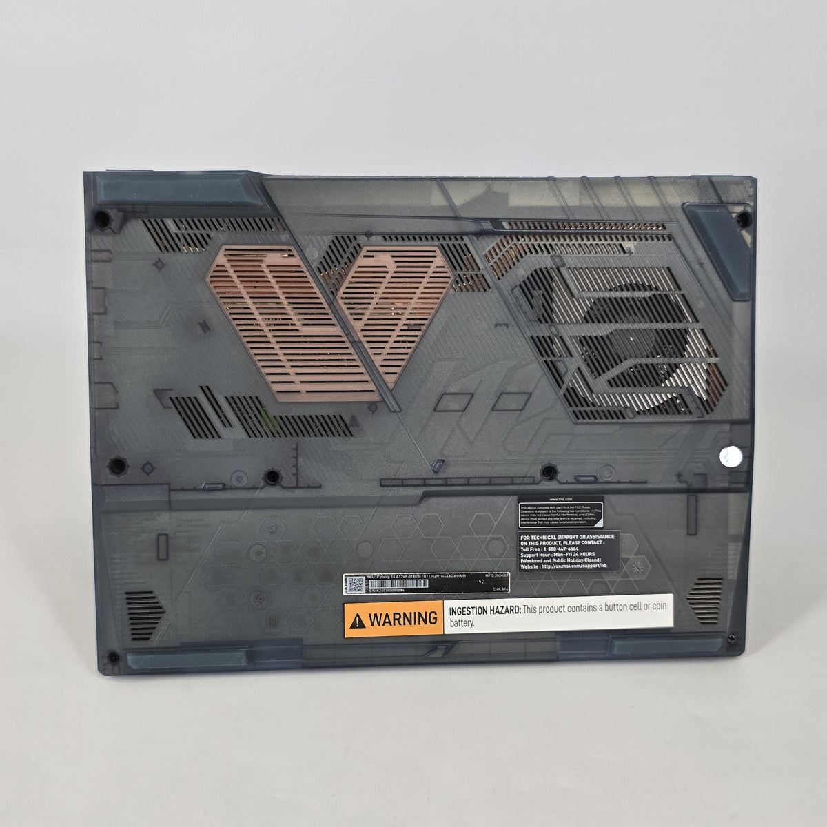 MSI Cyborg 14 Black 2.4 GHz Intel Core i7 13th Gen. 32GB RAM 1TB Solid State Drive NVIDIA GeForce RTX 4060 8 GB