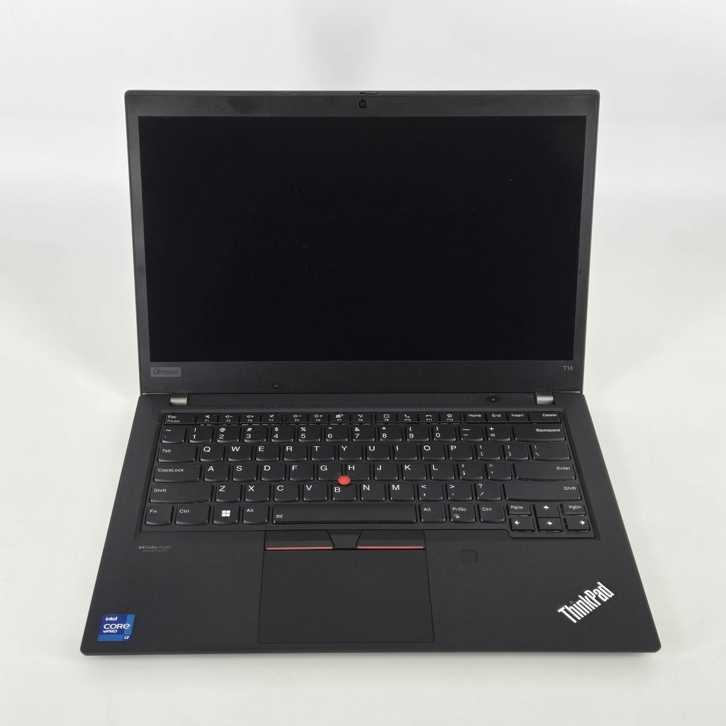 Lenovo ThinkPad T14 Gen 2 Black 3.0 GHz Intel Core i7 11th Gen. 16GB RAM 512GB Solid State Drive