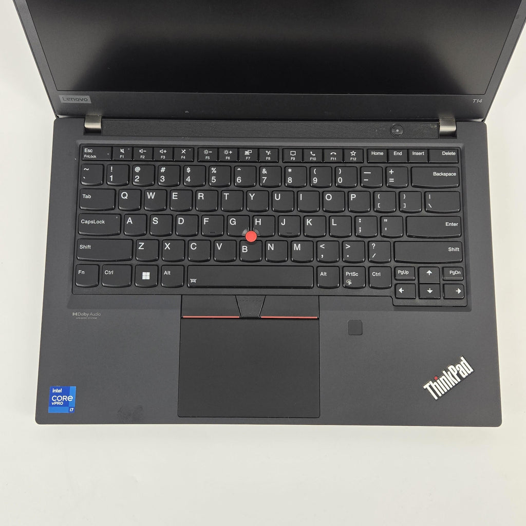 Lenovo ThinkPad T14 Gen 2 Black 3.0 GHz Intel Core i7 11th Gen. 16GB RAM 512GB Solid State Drive