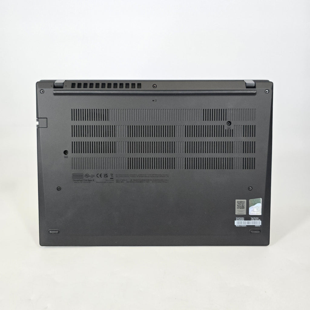 Lenovo ThinkPad T14 Gen 5 Black 3.3 GHz AMD Ryzen 7 Pro 8840U 16GB RAM 512GB Solid State Drive