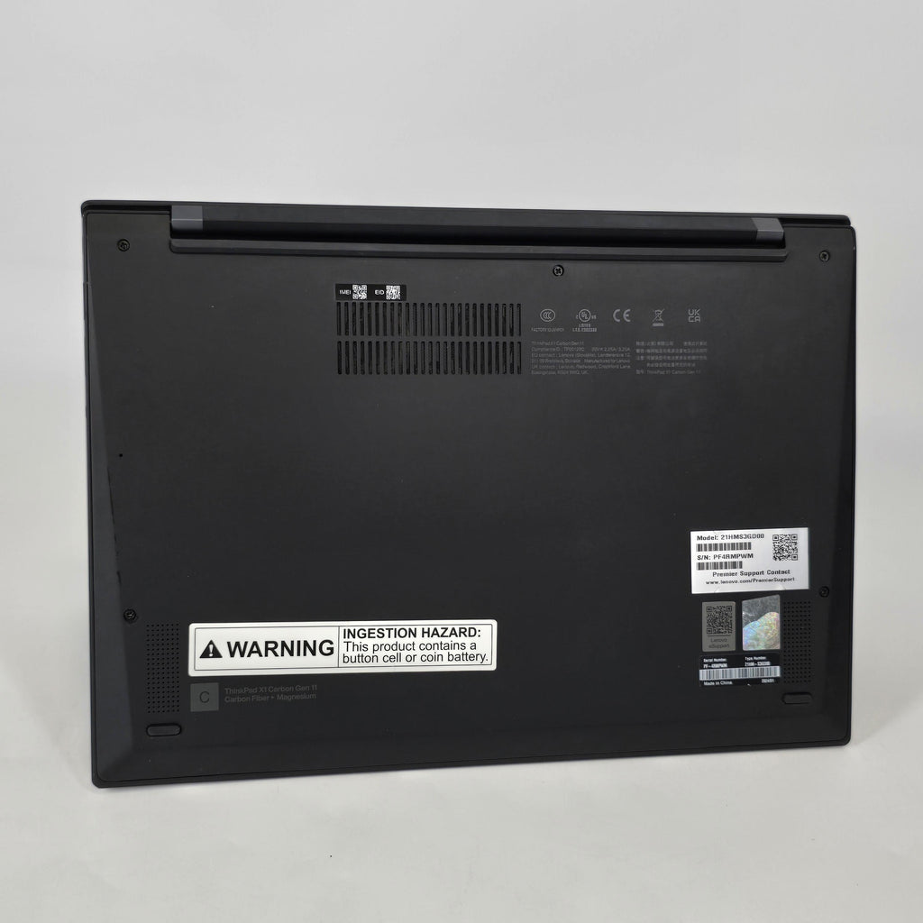 Lenovo ThinkPad X1 Carbon Gen 11 14 Black 1.8 GHz Intel Core i7 13th Gen. 32GB RAM 2TB Solid State Drive