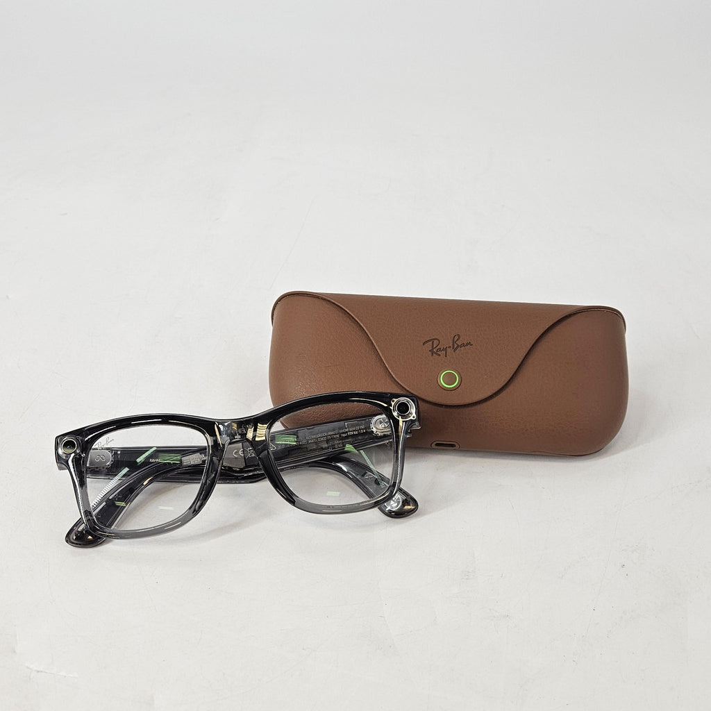 Meta Ray-Ban Meta Wayfarer (Gen 2) Shiny Transparent Grey 32GB