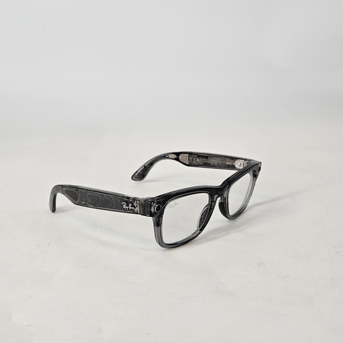 Meta Ray-Ban Meta Wayfarer (Gen 2) Shiny Transparent Grey 32GB
