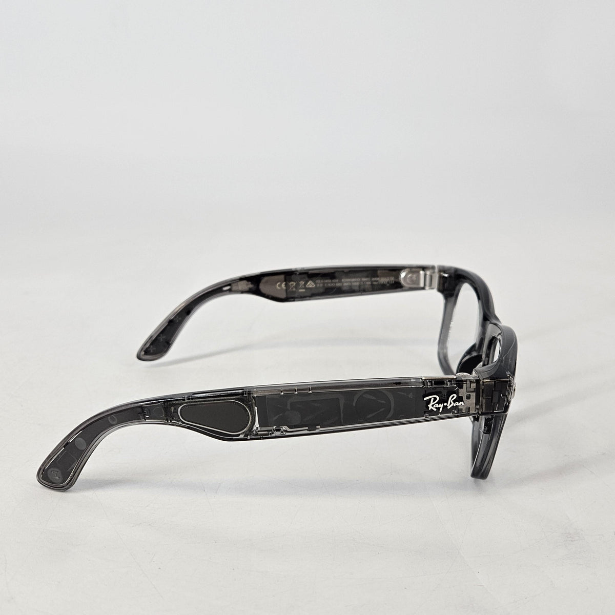 Meta Ray-Ban Meta Wayfarer (Gen 2) Shiny Transparent Grey 32GB