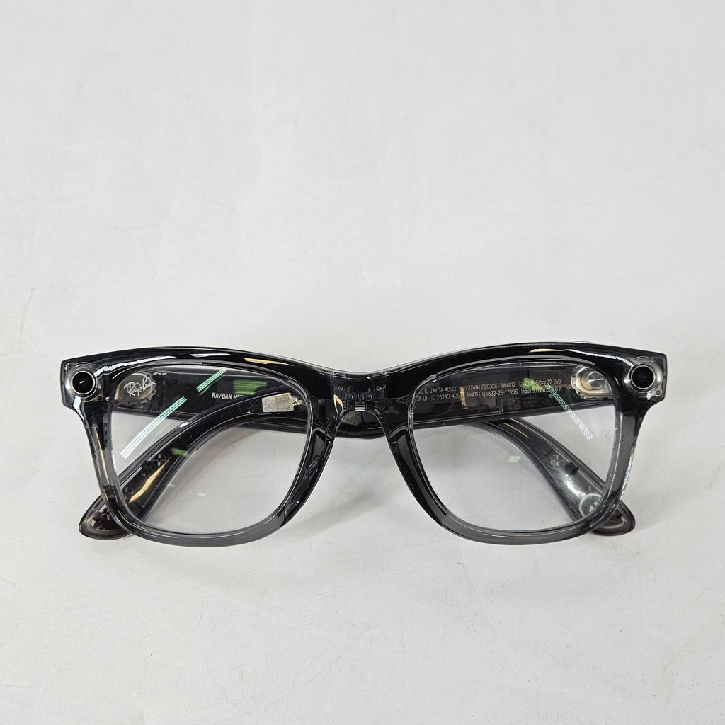 Meta Ray-Ban Meta Wayfarer (Gen 2) Shiny Transparent Grey 32GB