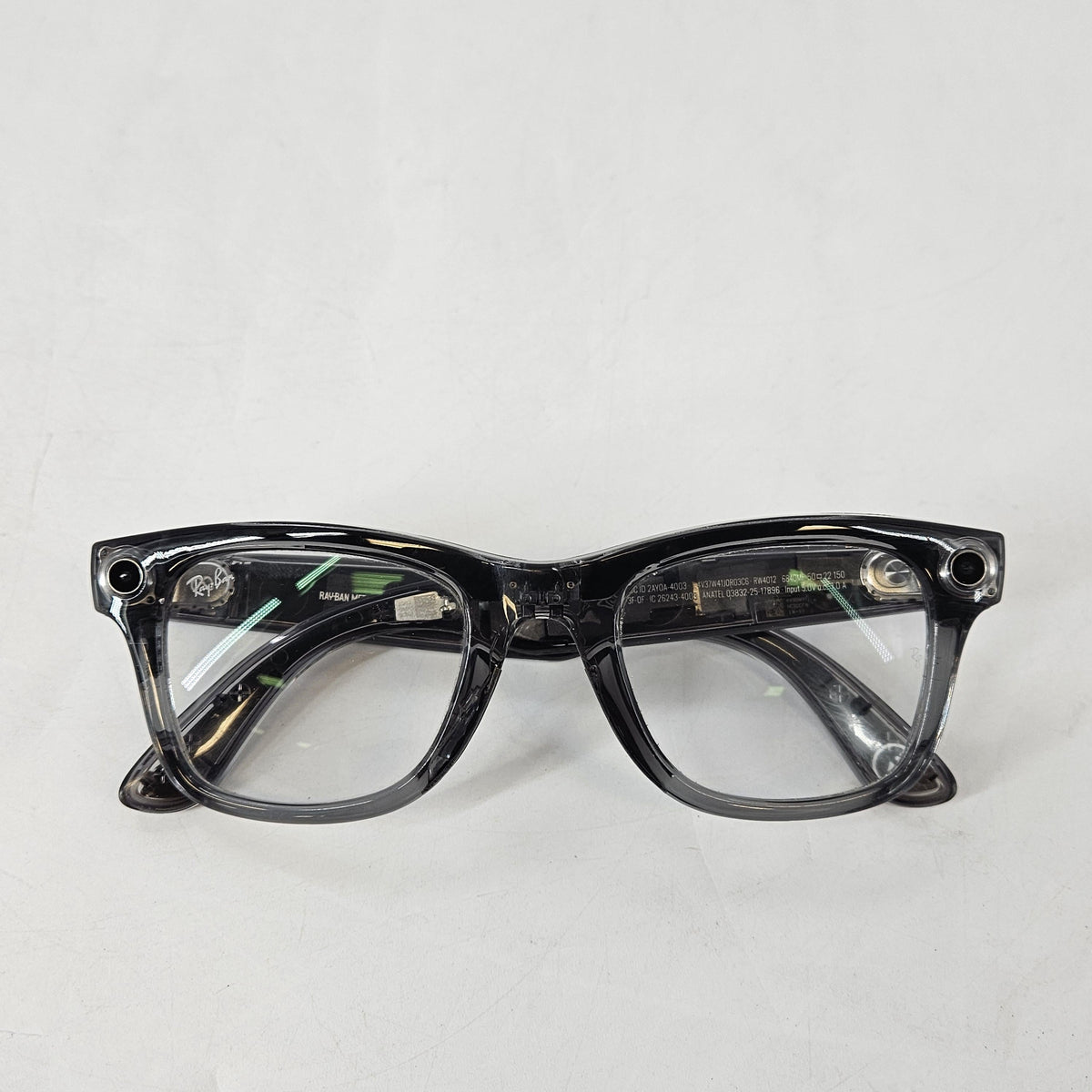 Meta Ray-Ban Meta Wayfarer (Gen 2) Shiny Transparent Grey 32GB