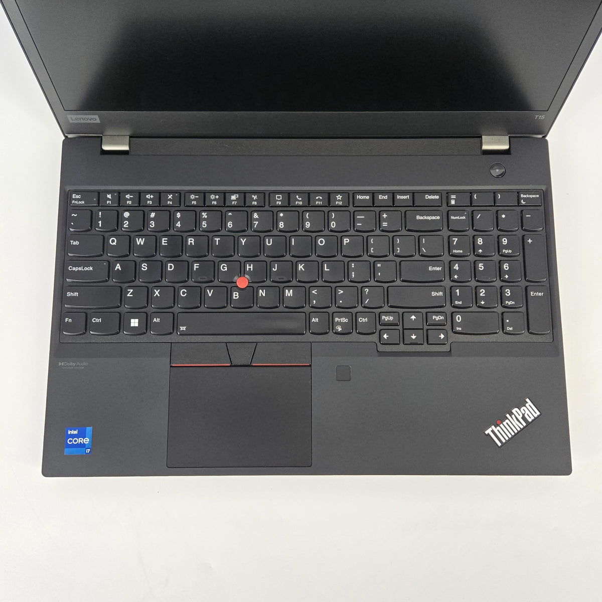 Lenovo ThinkPad T15 Gen 2 Black 2.8 GHz Intel Core i7 11th Gen. 16GB RAM 512GB Solid State Drive