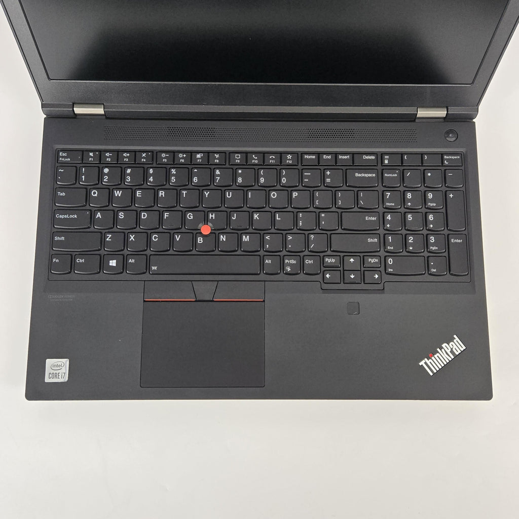 Lenovo ThinkPad P15 Gen 1 Black 2.6 GHz Intel Core i7 10th Gen. 32GB RAM 512GB Solid State Drive NVIDIA Quadro T2000 4 GB