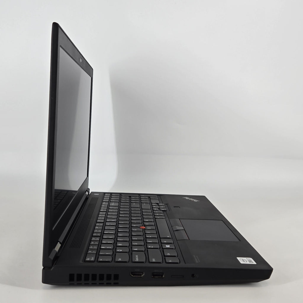 Lenovo ThinkPad P15 Gen 1 Black 2.6 GHz Intel Core i7 10th Gen. 32GB RAM 512GB Solid State Drive NVIDIA Quadro T2000 4 GB