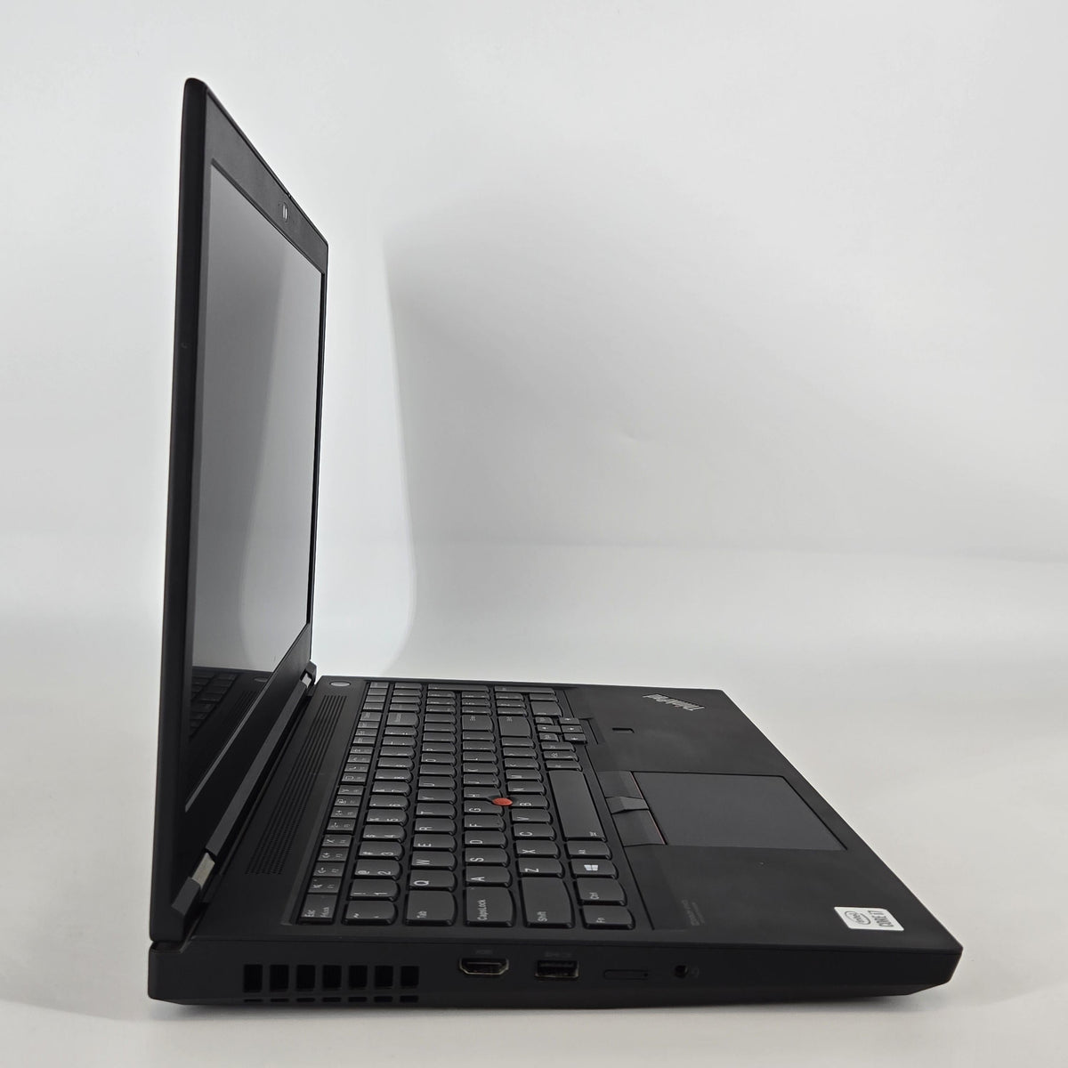 Lenovo ThinkPad P15 Gen 1 Black 2.6 GHz Intel Core i7 10th Gen. 32GB RAM 512GB Solid State Drive NVIDIA Quadro T2000 4 GB