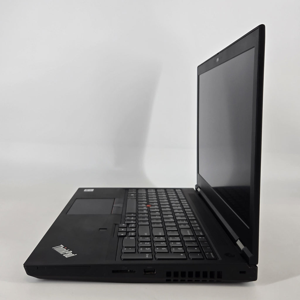 Lenovo ThinkPad P15 Gen 1 Black 2.6 GHz Intel Core i7 10th Gen. 32GB RAM 512GB Solid State Drive NVIDIA Quadro T2000 4 GB