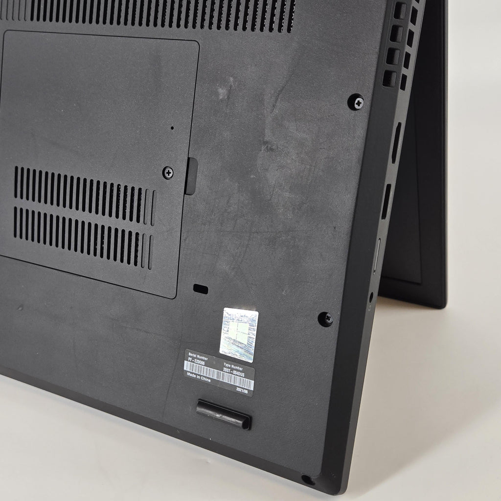 Lenovo ThinkPad P15 Gen 1 Black 2.6 GHz Intel Core i7 10th Gen. 32GB RAM 512GB Solid State Drive NVIDIA Quadro T2000 4 GB