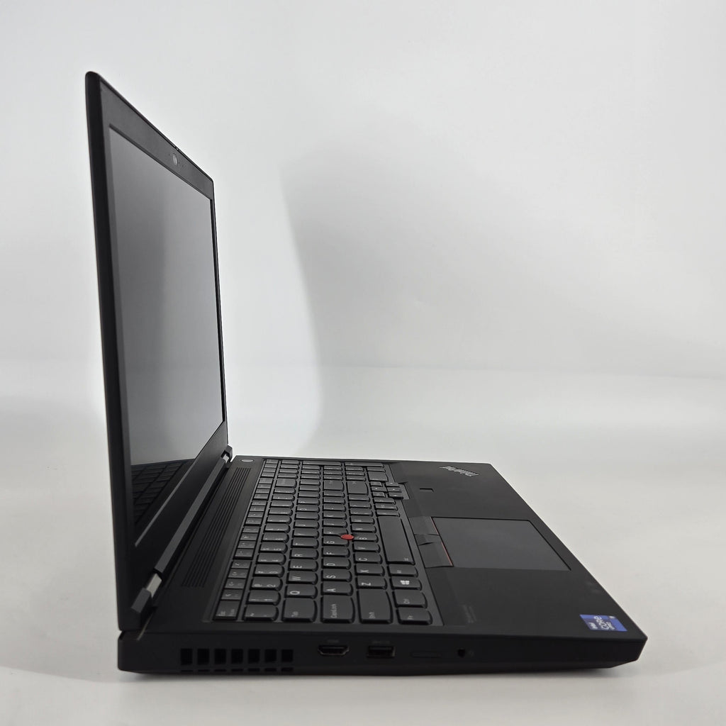 Lenovo ThinkPad P15 Gen 2 Black 2.6 GHz Intel Core i9 11th Gen. 64GB RAM 512GB Solid State Drive NVIDIA RTX A2000 4 GB