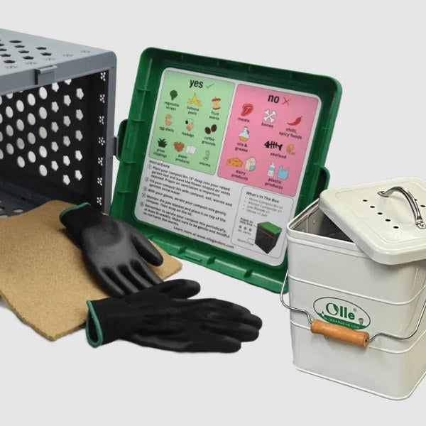 OLLE Garden In ground Worm Compost Bin