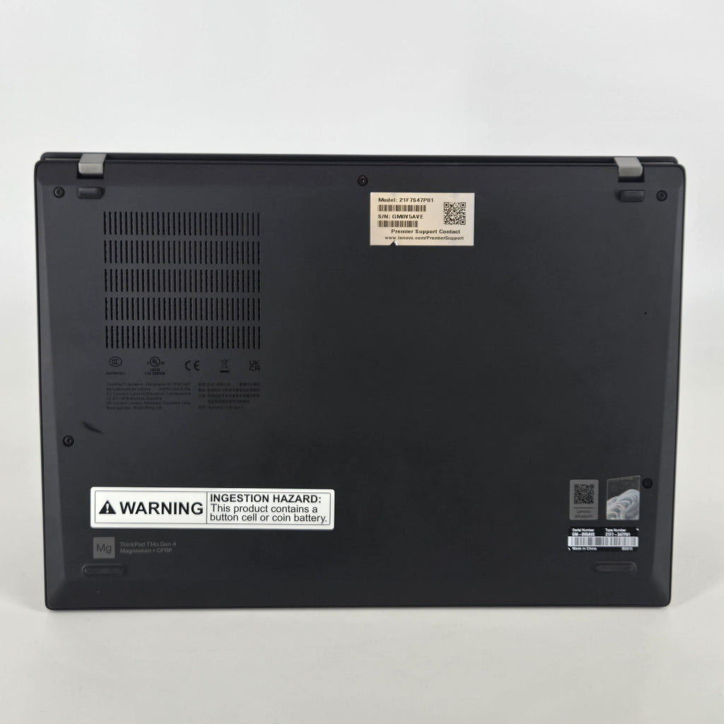 Lenovo ThinkPad T14s Gen 4 Black 1.8 GHz Intel Core i7 13th Gen. 16GB RAM 512GB Solid State Drive