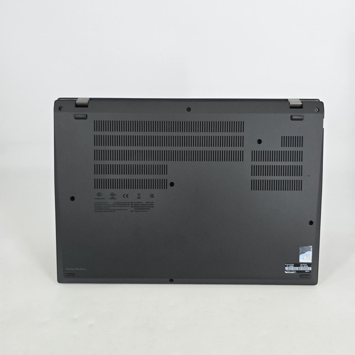 Lenovo ThinkPad P16s Gen 2 Black 1.9 GHz Intel Core i7 13th Gen. 64GB RAM 512GB Solid State Drive