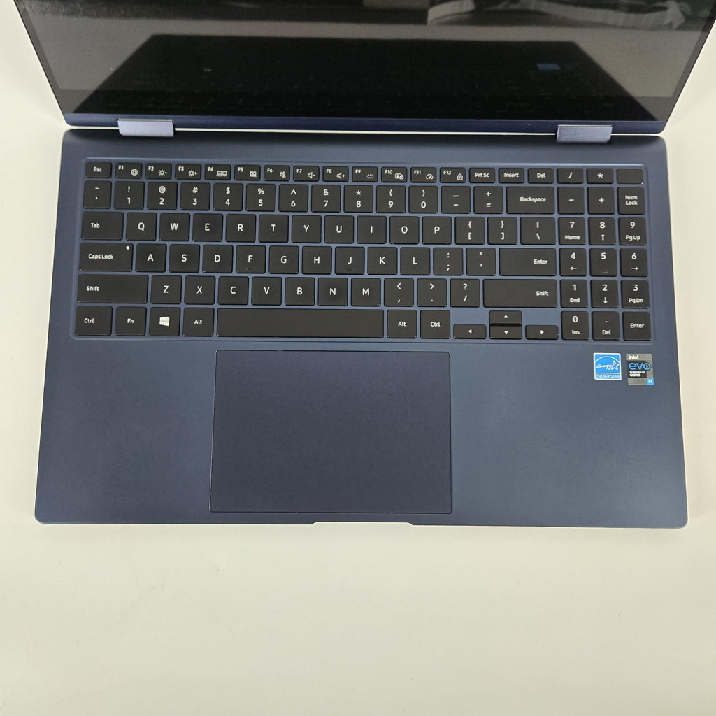 Samsung Galaxy Book Pro 360 15.6 Blue 2.8 GHz Intel Core i7 11th Gen. 16GB RAM 512GB Solid State Drive