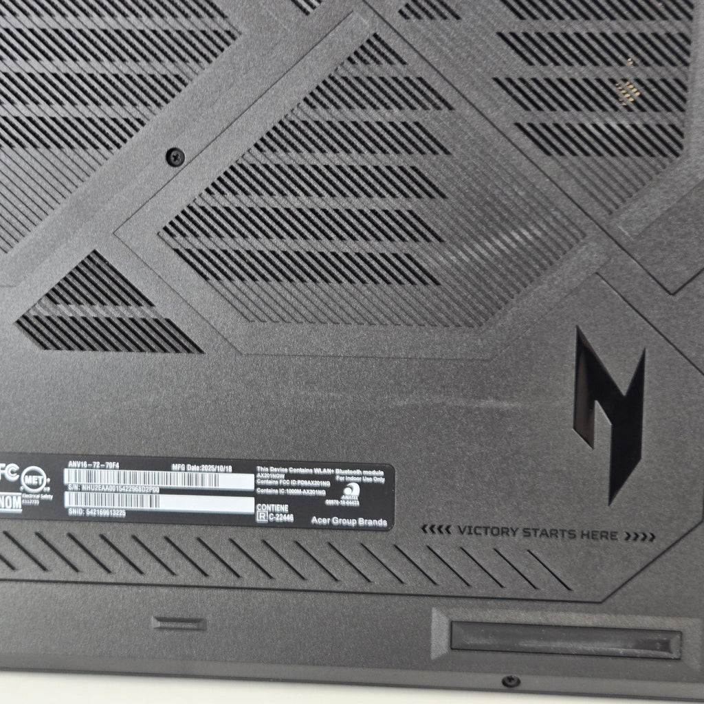 Acer Nitro V 16 Black 2.5 GHz Intel Core 7 Series 2 16GB RAM 512GB Solid State Drive NVIDIA GeForce RTX 5060 8 GB