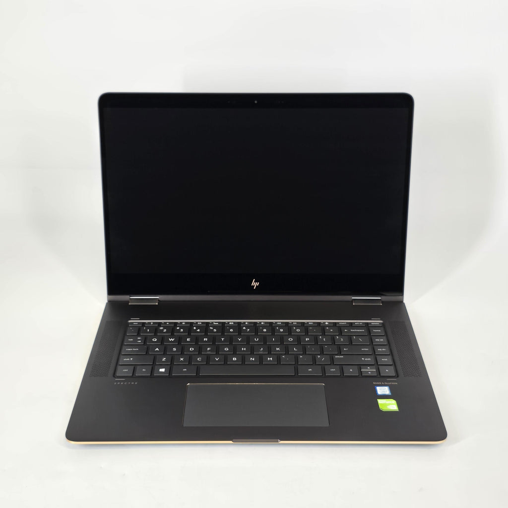 HP Spectre 15 x360 Gray 1.8 GHz Intel Core i7 8th Gen. 16GB RAM 512GB Solid State Drive NVIDIA GeForce MX150 2 GB