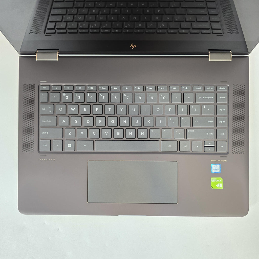 HP Spectre 15 x360 Gray 1.8 GHz Intel Core i7 8th Gen. 16GB RAM 512GB Solid State Drive NVIDIA GeForce MX150 2 GB