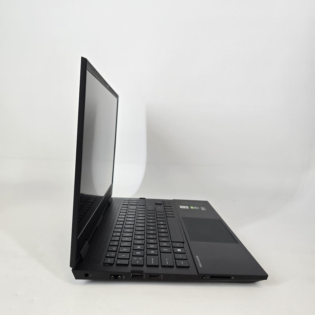 HP Omen 15 Black 2.6 GHz Intel Core i7 10th Gen. 16GB RAM 512GB Solid State Drive 512GB Solid State Drive NVIDIA GeForce RTX 3070 8 GB