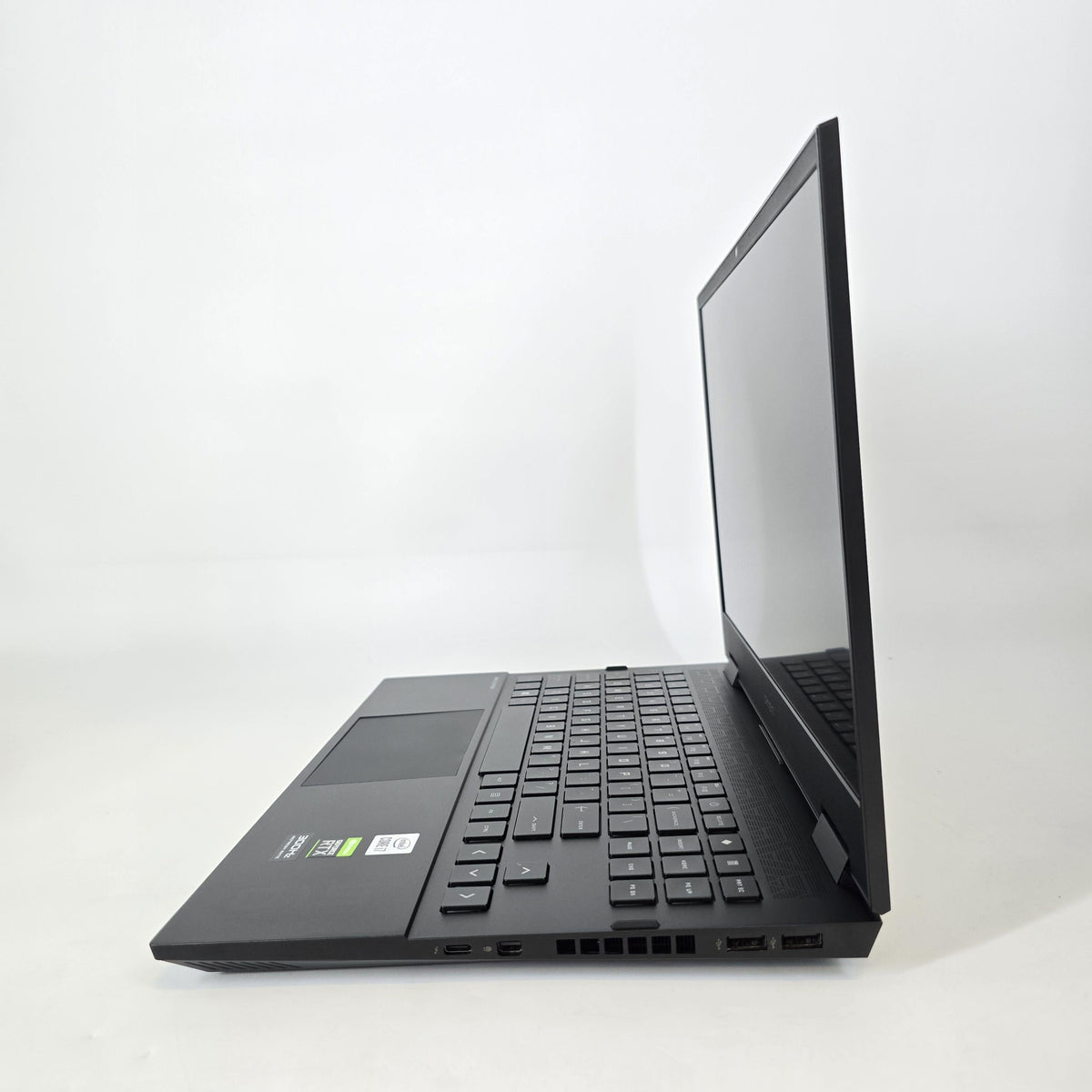 HP Omen 15 Black 2.6 GHz Intel Core i7 10th Gen. 16GB RAM 512GB Solid State Drive 512GB Solid State Drive NVIDIA GeForce RTX 3070 8 GB