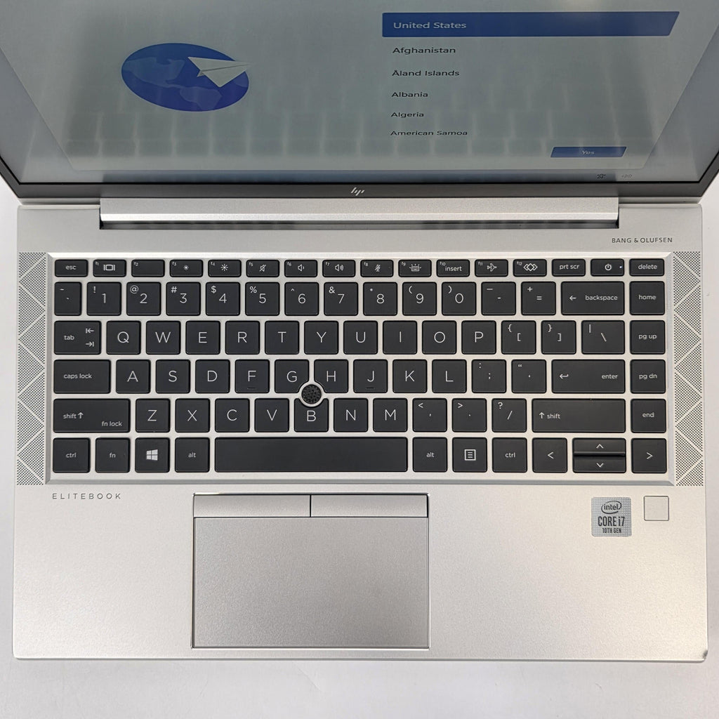 HP Elitebook 840 G7 14 Silver 1.8 GHz Intel Core i7 10th Gen. 16GB RAM 512GB Solid State Drive