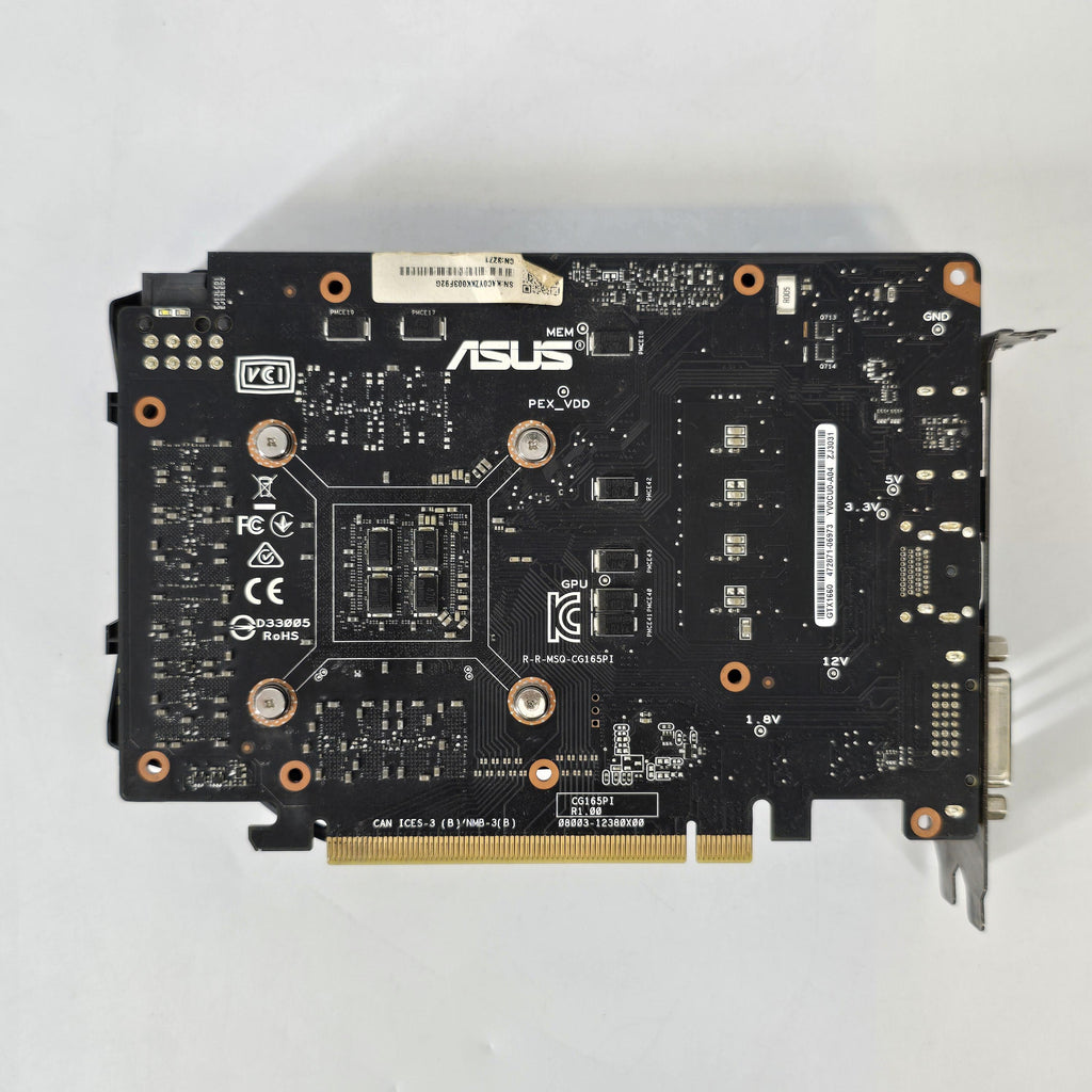 NVIDIA GeForce GTX 1660 6GB RAM