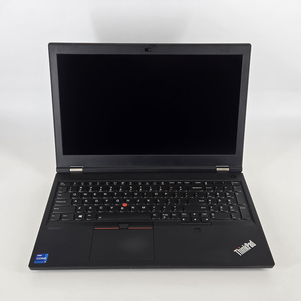 Lenovo ThinkPad P15 Gen 2 Black 2.3 GHz Intel Core i7 11th Gen. 64GB RAM 1TB Solid State Drive NVIDIA RTX A4000 8 GB