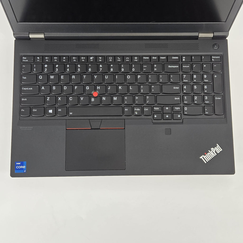 Lenovo ThinkPad P15 Gen 2 Black 2.3 GHz Intel Core i7 11th Gen. 64GB RAM 1TB Solid State Drive NVIDIA RTX A4000 8 GB