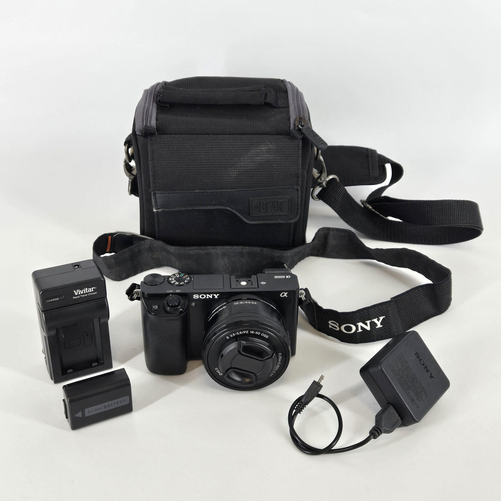 Sony Alpha 6000 24.3MP Black