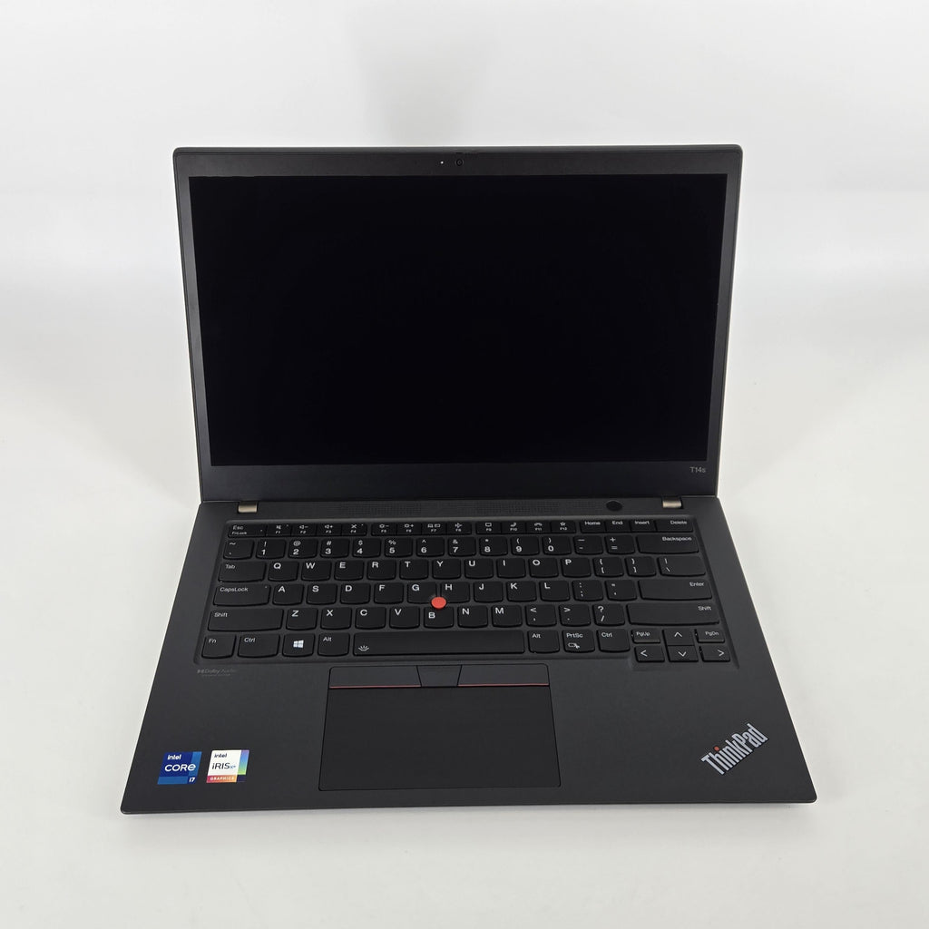 Lenovo ThinkPad T14s Gen 2 Black 2.8 GHz Intel Core i7 11th Gen. 16GB RAM 512GB Solid State Drive