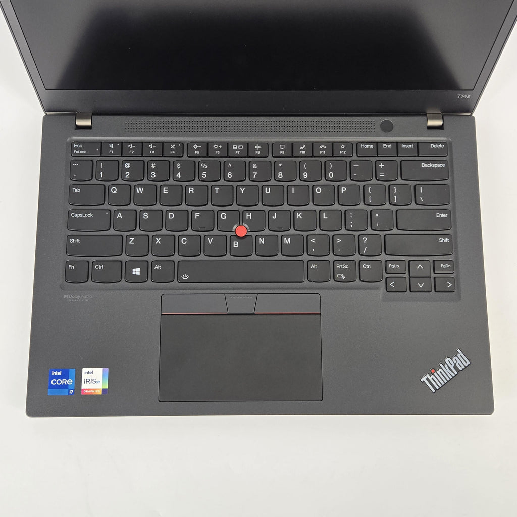 Lenovo ThinkPad T14s Gen 2 Black 2.8 GHz Intel Core i7 11th Gen. 16GB RAM 512GB Solid State Drive