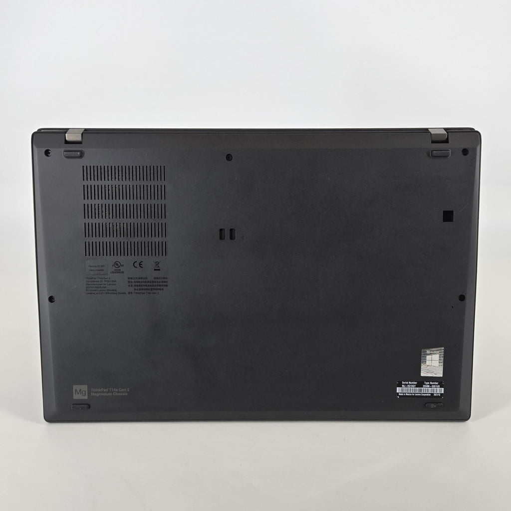 Lenovo ThinkPad T14s Gen 2 Black 2.8 GHz Intel Core i7 11th Gen. 16GB RAM 512GB Solid State Drive