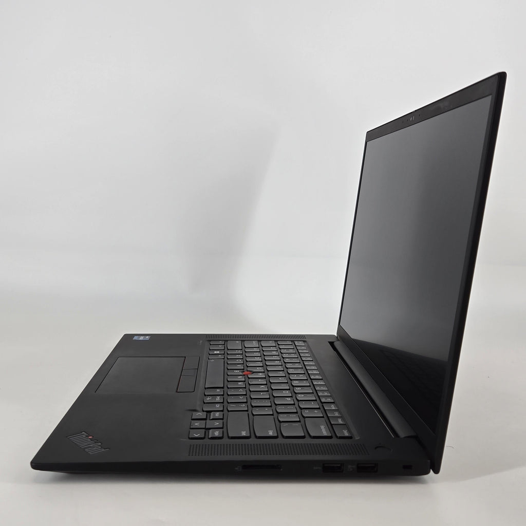 Lenovo ThinkPad P1 Gen 4 16 2021 Black 3.2 GHz Intel Xeon W 64GB RAM 1TB Solid State Drive 1TB Solid State Drive NVIDIA RTX A2000 4 GB