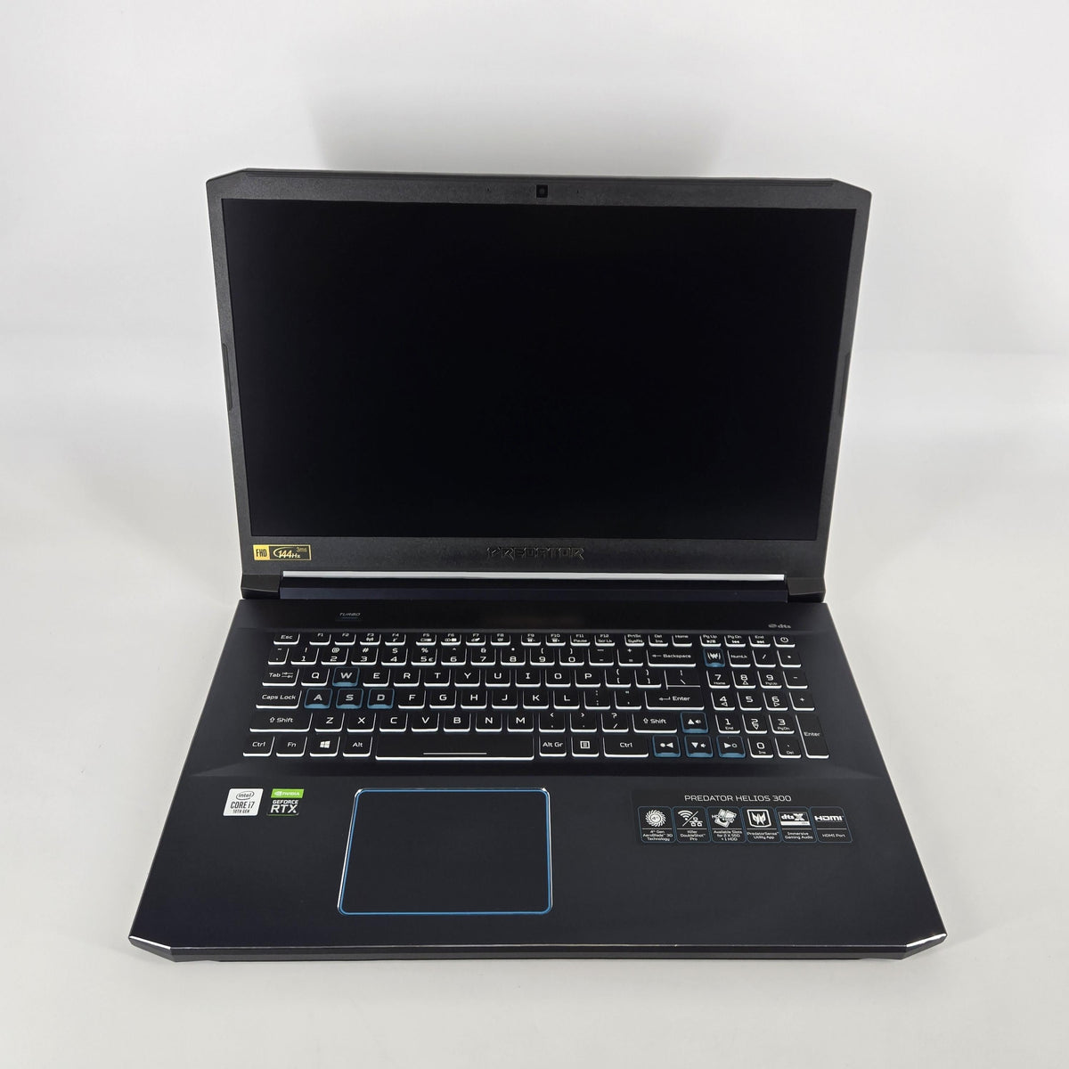 Acer Predator Helios 300 17.3 Blue 2.6 GHz Intel Core i7 10th Gen. 32GB RAM 512GB Solid State Drive 1TB Hard Disk Drive NVIDIA GeForce RTX 2060 6 GB