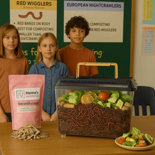 Composting Worm Bin for Teachers – Classroom Composting Kit with Vermifusion