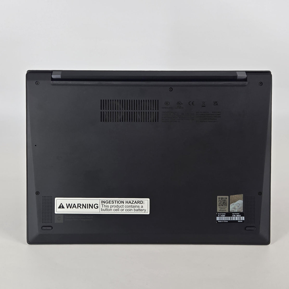 Lenovo ThinkPad X1 Carbon Gen 11 14 Gray 1.3 GHz Intel Core i5 13th Gen. 16GB RAM 256GB Solid State Drive