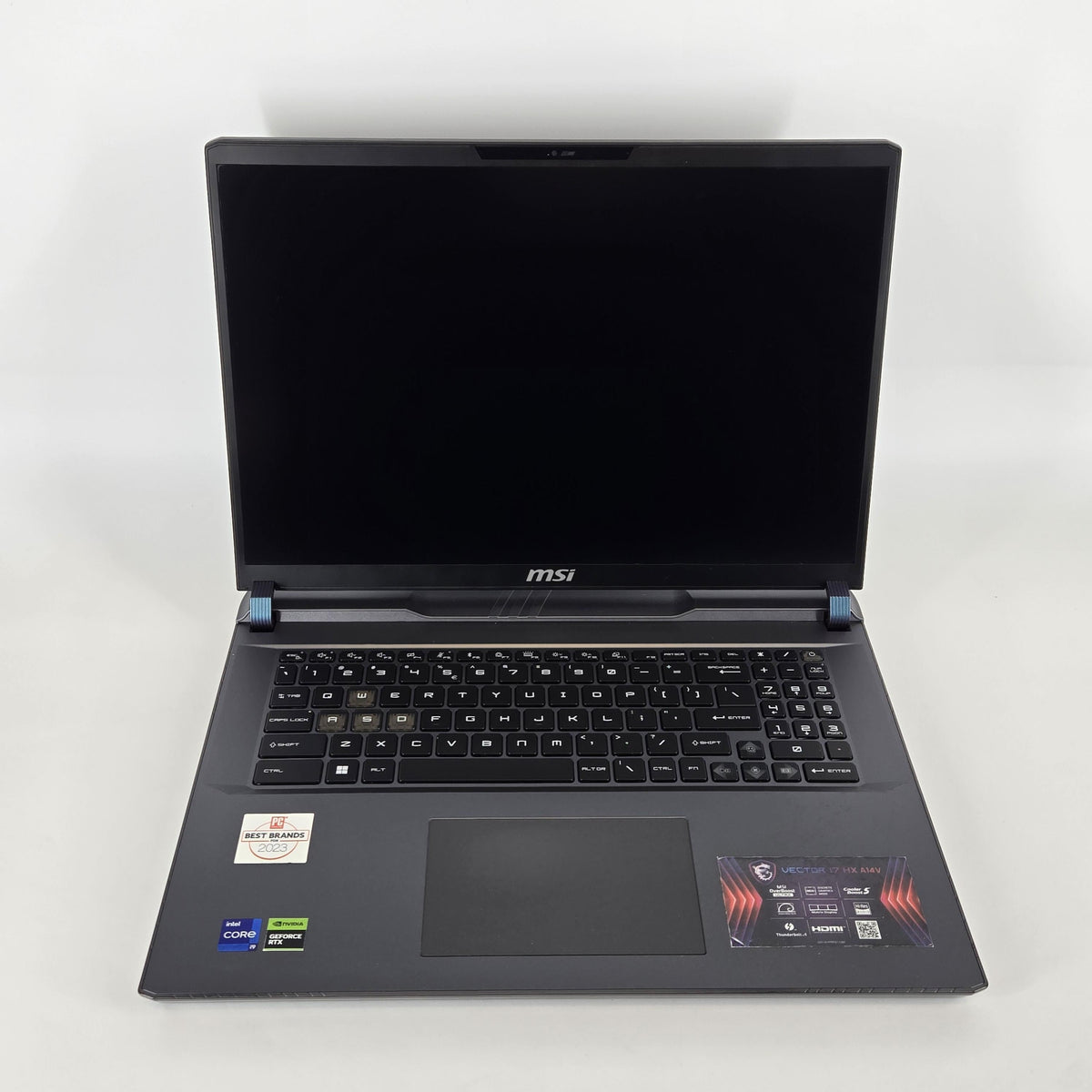 MSI Vector 17 HX 17 Gray 2.2 GHz Intel Core i9 14th Gen. 32GB RAM 1TB Solid State Drive NVIDIA GeForce RTX 4070 8 GB